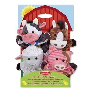 Melissa & Doug Marionnettes à gaine Amis De La Ferme - Publicité