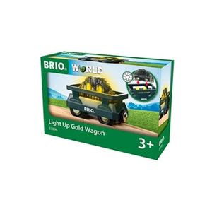 BRIO Wagon lumineux chargé d'or World - Publicité