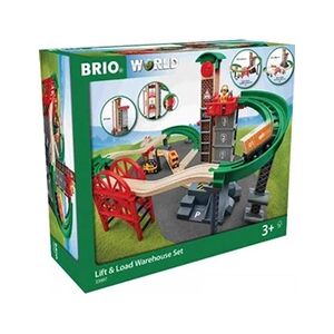 BRIO World 33887 Playset Grand circuit plateforme multimodale - Publicité