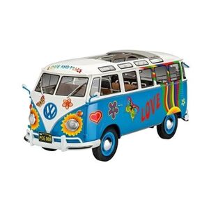 Revell kit modèle 1VW T1 Flower Power:24 blanc 169-pièce - Publicité