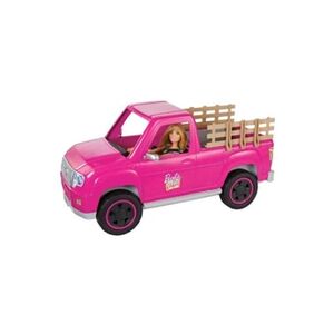 Barbie - Pick-up de la ferme avec accessoires (+1 poupée) - Publicité