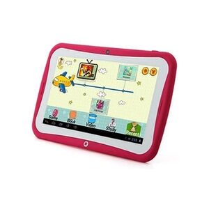 YONIS Tablette Tactile Enfant Jouet Educatif 7' Android Jelly Bean Yokid Rose 8 Go + SD 4Go - Publicité