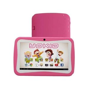 YONIS Tablette Tactile Enfant 7 pouces Android Quad Core Educatif 16Go Rose - Publicité