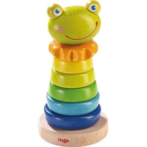 HABA tour d'empilage Grenouille 14,5 cm 8 pièces - Publicité