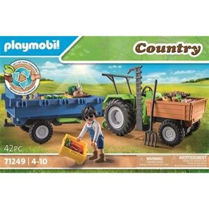 PLAYMOBIL Country 71249 Tracteur avec remorque - Publicité