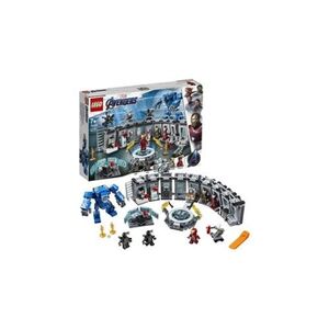 Lego -la salle des armures d'iron man marvel super heroes jeux de construction, 76125, multicolore - Publicité