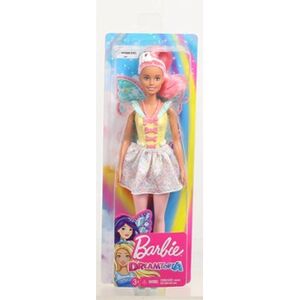 Barbie Poupée fée Dreamtopia Cheveux Roses - Publicité