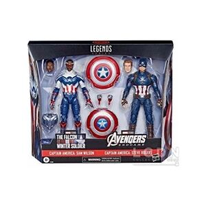 Avengers Pack 2 Figurines Legends Captain America - Publicité