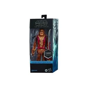 Hasbro Figurine The Black Series Gaming - Star Wars - Greats Zaalbar - Publicité