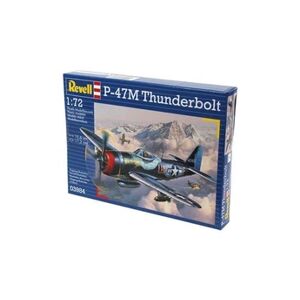 Revell kit modèle P-47 Thunderbolt 1:72 noir 67 pièces - Publicité