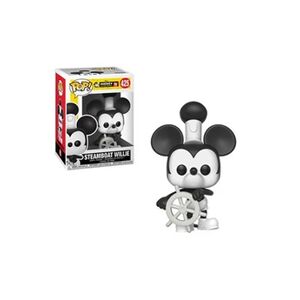 Funko Figurine Pop Disney Mickey 90ème anniversaire Steamboat Willie - Publicité