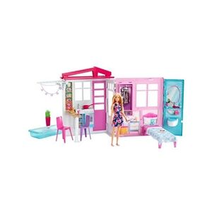 Barbie Playset Maison de poupée à emporter - Publicité