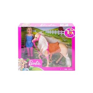 Barbie Coffret poupée avec son cheval - Publicité