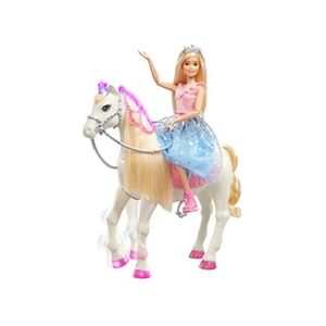 Barbie Poupée Princesse et son cheval merveilleux - Publicité