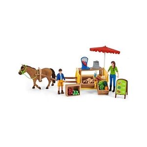 Schleich Figurine- 42528 - Farm World Etal mobile de la ferme - Publicité