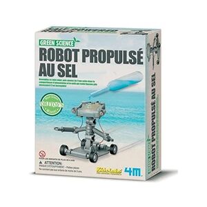 4M Coffret découverte de la science - Robot propulsé au sel - Publicité