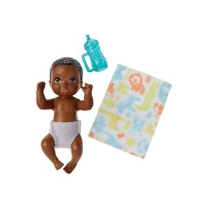 Famille Skipper baby-sitter, petite figurine bébé et accessoires, jouet pour enfant, FHY82 de Barbie - Publicité