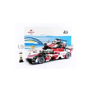 Spark Voiture Miniature de Collection 1-18 - TOYOTA GR010 Hybrid - Winner Le Mans 2021 - Red / White / Black - 18LM21 - Resin - Publicité