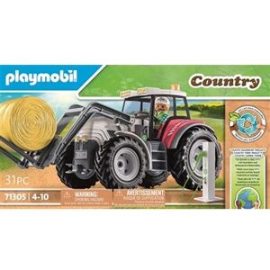 PLAYMOBIL Country 71305 Grand tracteur électrique - Publicité