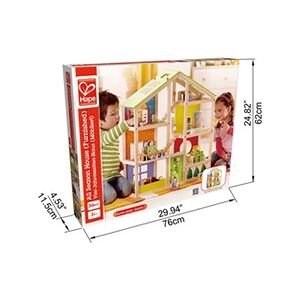 Hape Jeu pour enfant Maison toute saison meublée - Publicité