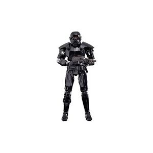 Star Wars Figurine Black Deluxe The Mandalorian Dark Trooper Noir - Publicité