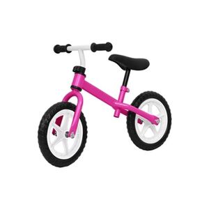 VIDAXL Vélo d'équilibre roues de 11 pouces rose - Publicité
