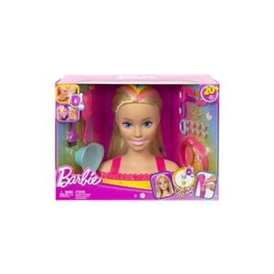 Mattel Poupée Barbie Tête à coiffer Blonde - Publicité