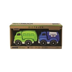 Lexibook Pack de camions GM - Voiture de Police et véhicule de recyclage 18 cm - Publicité