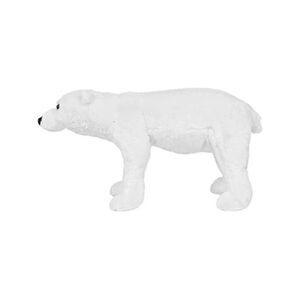 VIDAXL Jouet en peluche Ours polaire Blanc XXL - Publicité