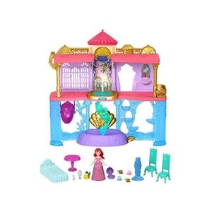 Mattel Disney Princesses Coffret Le Château Delu e de Ariel Figurine 3 ans et HLW95 - Publicité