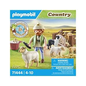 PLAYMOBIL La vie à la ferme 71444 Berger avec moutons - Publicité