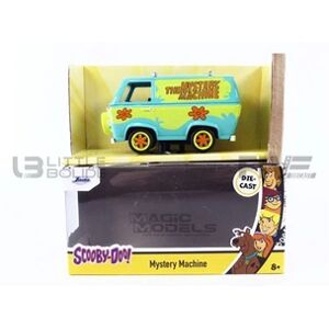 Jada Voiture Miniature de Collection TOYS 1-32 - MYSTERY MACHINE Scooby Doo Mystery Machine - Blue / Green - 32040BL - Publicité