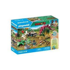 PLAYMOBIL Dinos 71523 Campement des explorateurs dinosaures - Publicité