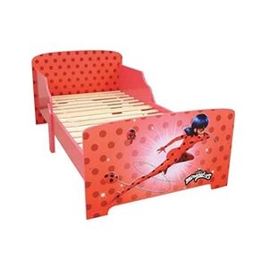 Fun House Lit Miraculous Ladybug avec Sommier a Lattes 140 70 cm Enfant Bois - Publicité