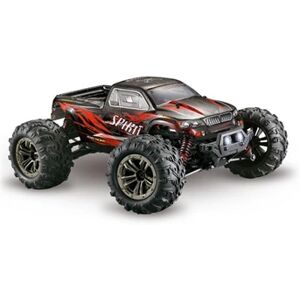 Absima Spirit noir, rouge brushed 1:16 Auto RC électrique Monstertruck 4 roues motrices (4WD) prêt à fonctionner (RtR) 2,4 GHz avec accu et câble de charge - Publicité