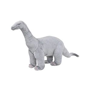 VIDAXL Jouet en peluche Dinosaure Brachiosaurus Gris XXL - Publicité