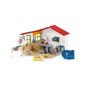 Schleich 42502 Cabinet veterinaire avec animaux de compagnies - Publicité