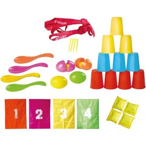 knorr toys® knorr® toys Ensemble sac de saut enfant Partyset Fun, 32 pièces