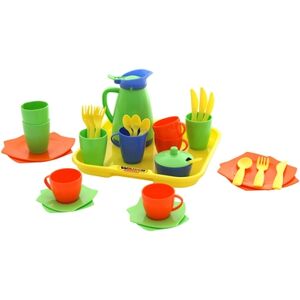 WADER QUALITY TOYS Service a cafe et a the enfant, 34 pieces 40640