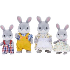 Sylvanian Families® Figurine famille lapin gris 4030