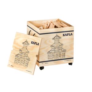 KAPLA Boîte a briques enfant bois, 1000 pieces