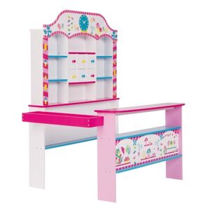 roba Marchande enfant Confiserie bois, rose/turquoise