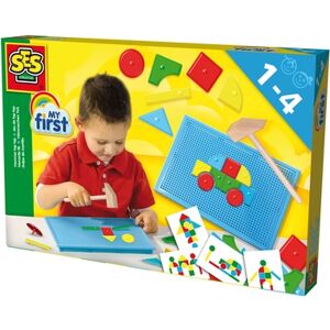 SES Creative® Jeu de clous et marteau enfant My first