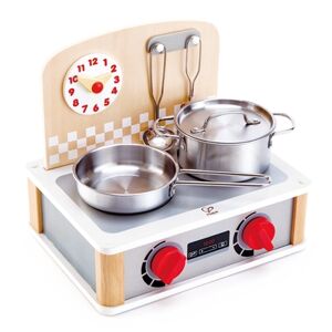 Hape Cuisiniere enfant mini et barbecue bois E3151