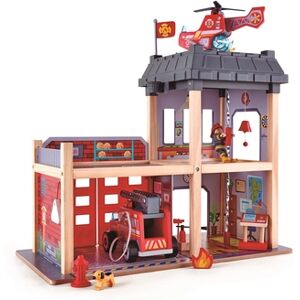 Hape Caserne de pompier de grande ville bois E3023