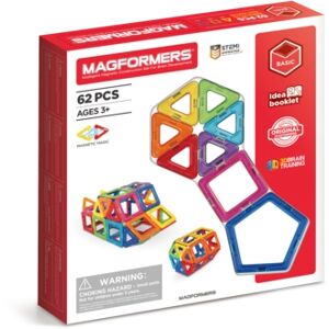 MAGFORMERS® Jeu magnétique kit de complément 62 pièces