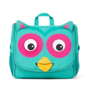 Affenzahn Trousse de toilette Eluise le hibou turquoise