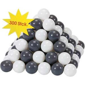 knorr toys® knorr® toys Balles pour piscine a balles Ø 6 cm grey/cream 300 pieces