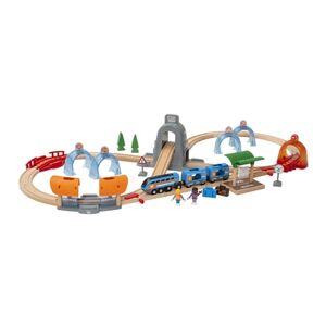 Brio WORLD Figurine train de voyageurs tunnel Sound Action Smart Tech 33972