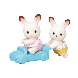 Sylvanian FamiliesA® Figurine jumeaux lapins chocolat 5420